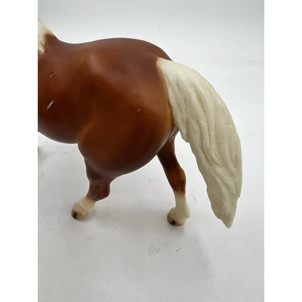 Vintage Breyer Horse Cantering Welsh Pony Flaxen Chestnut White Mane Tail Mold